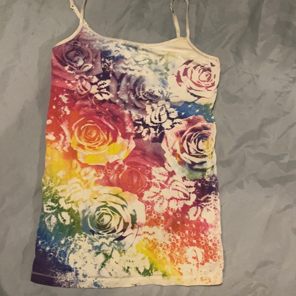 🌸3/$15 Built in bra tank top